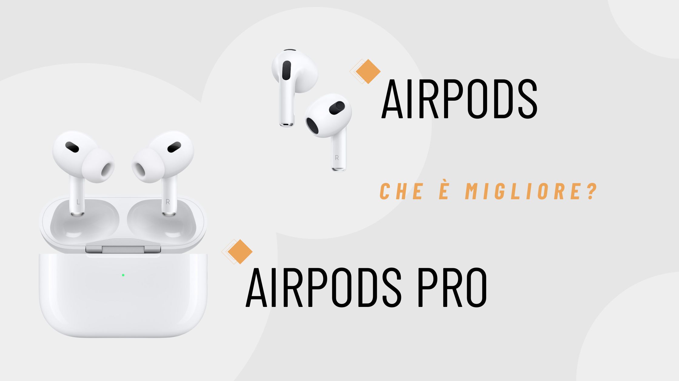 AirPods vs AirPods Pro: Quale scegliere?